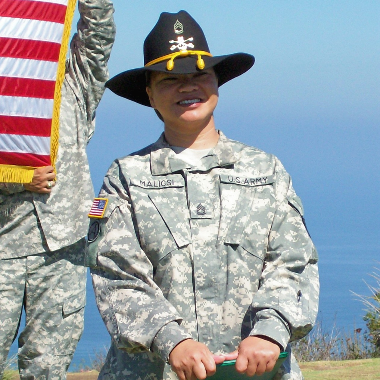 Military Reenlistment Ceremony