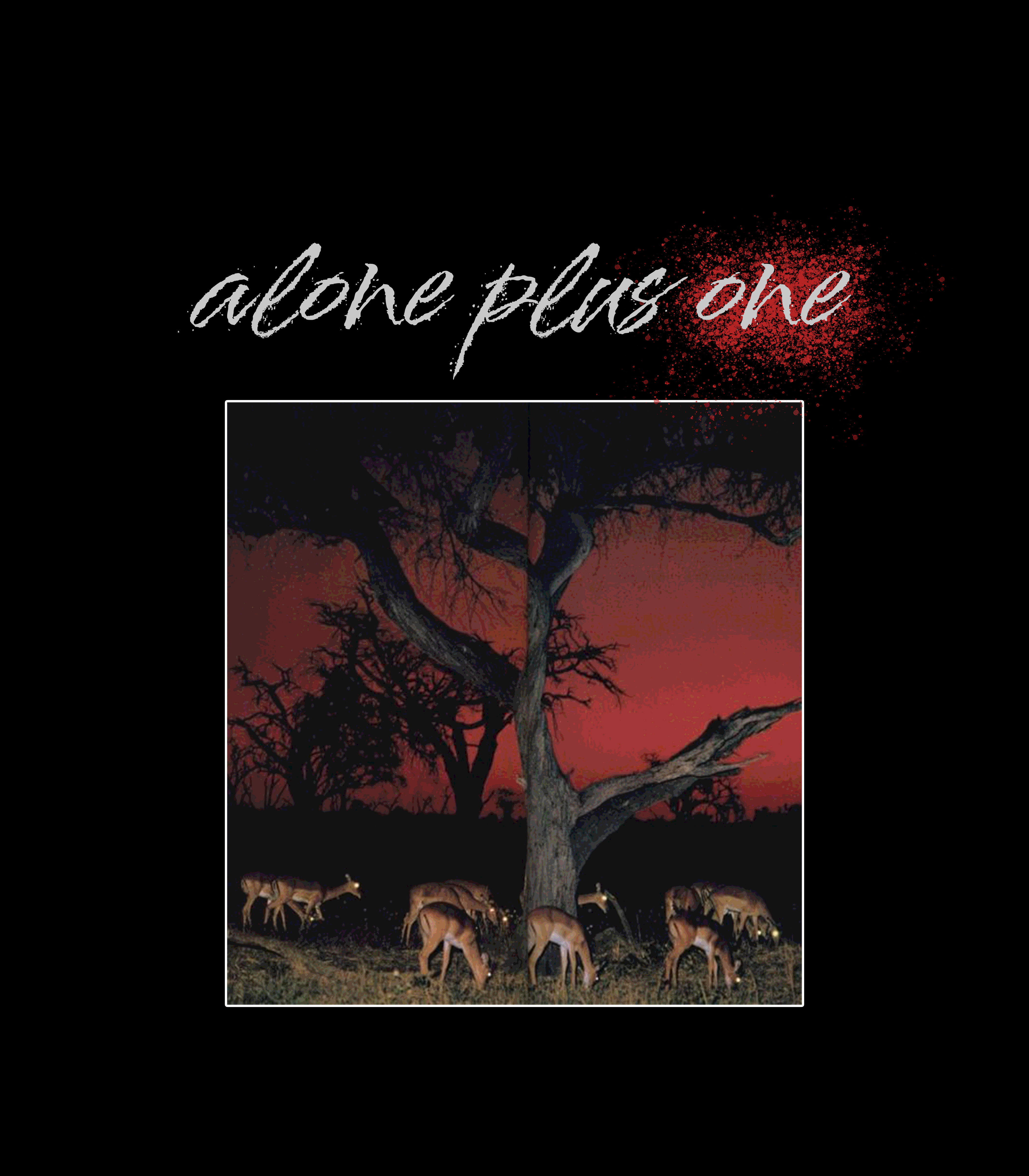 Alone Plus One Graphic