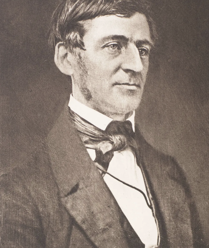 painting of Ralph Waldo Emerson