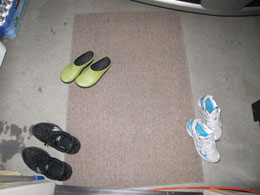 garage doormat