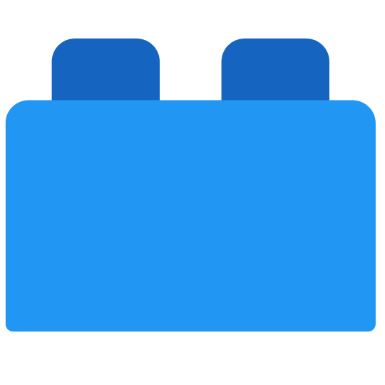 blue block