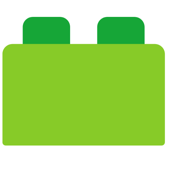 green block
