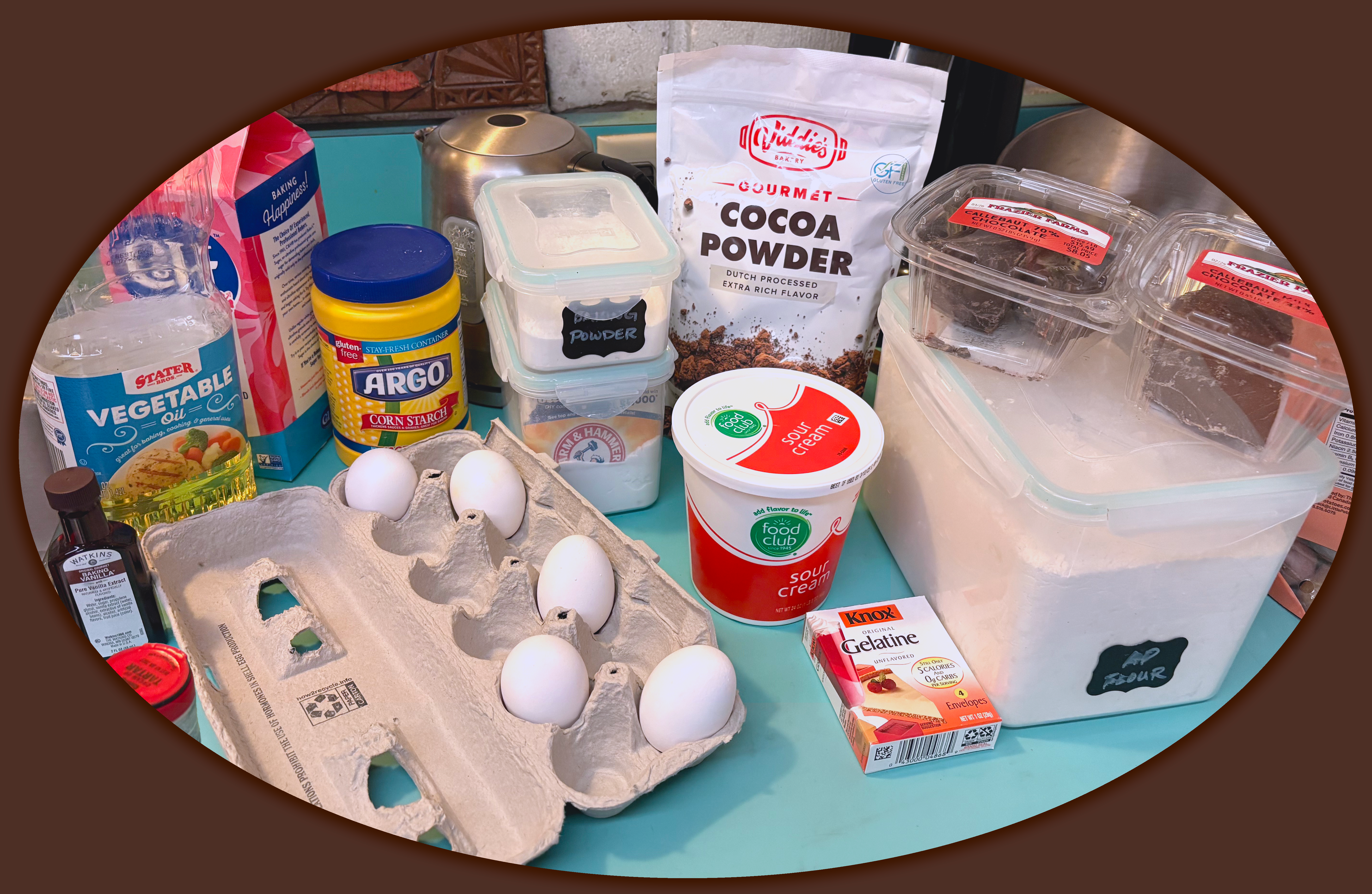 Chocolate Cake Ingredients