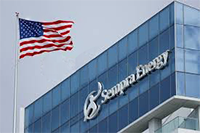 A building with the logo reading Sempra Energy on the side
