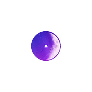 center of the vinyl disc