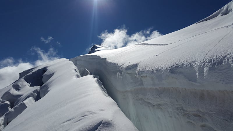 crevasse