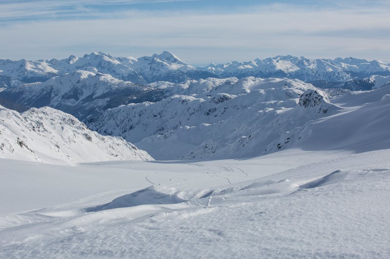 Snowy mountain