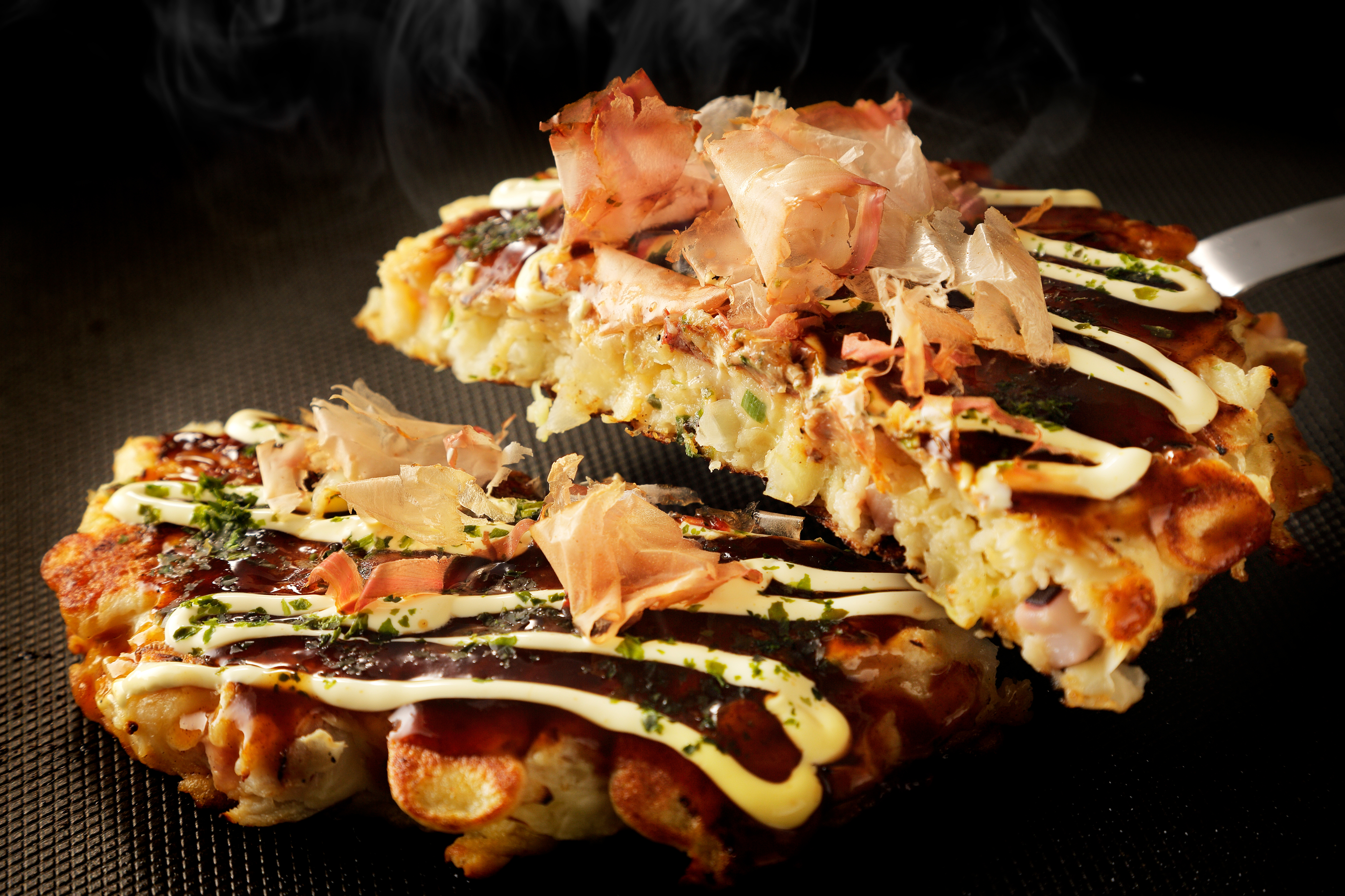 Kansai-style Okonomiyaki