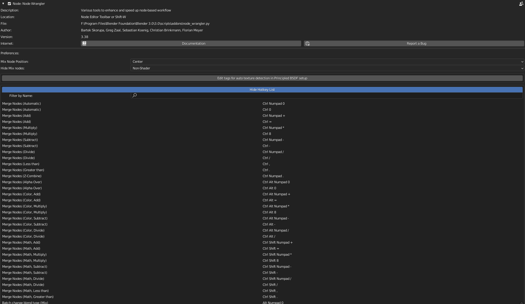 NodeWranglerActions