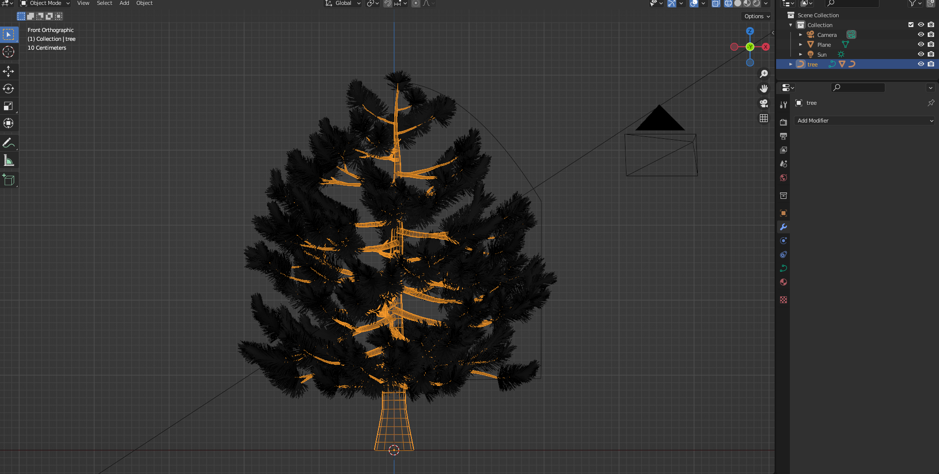 WireFrame Tree