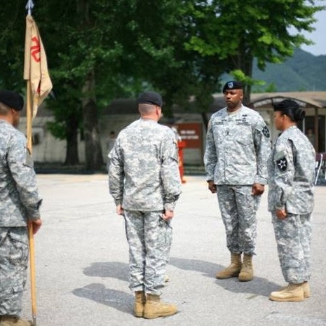 Chain of Command Ceremony