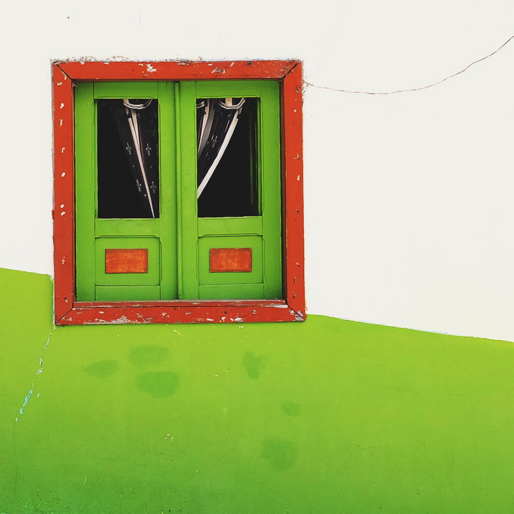 building windows in Quindio, Colombia