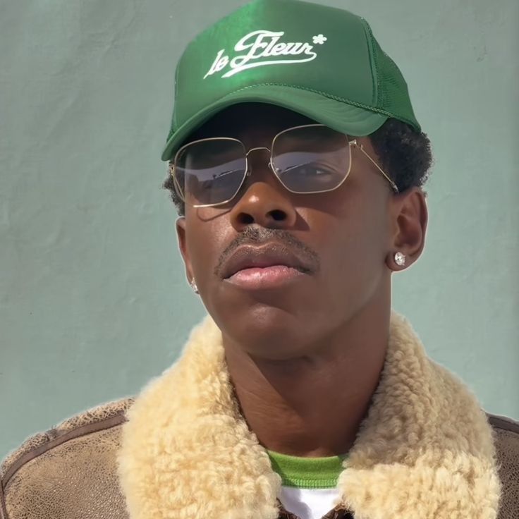 Tyler,The Creator with green hat