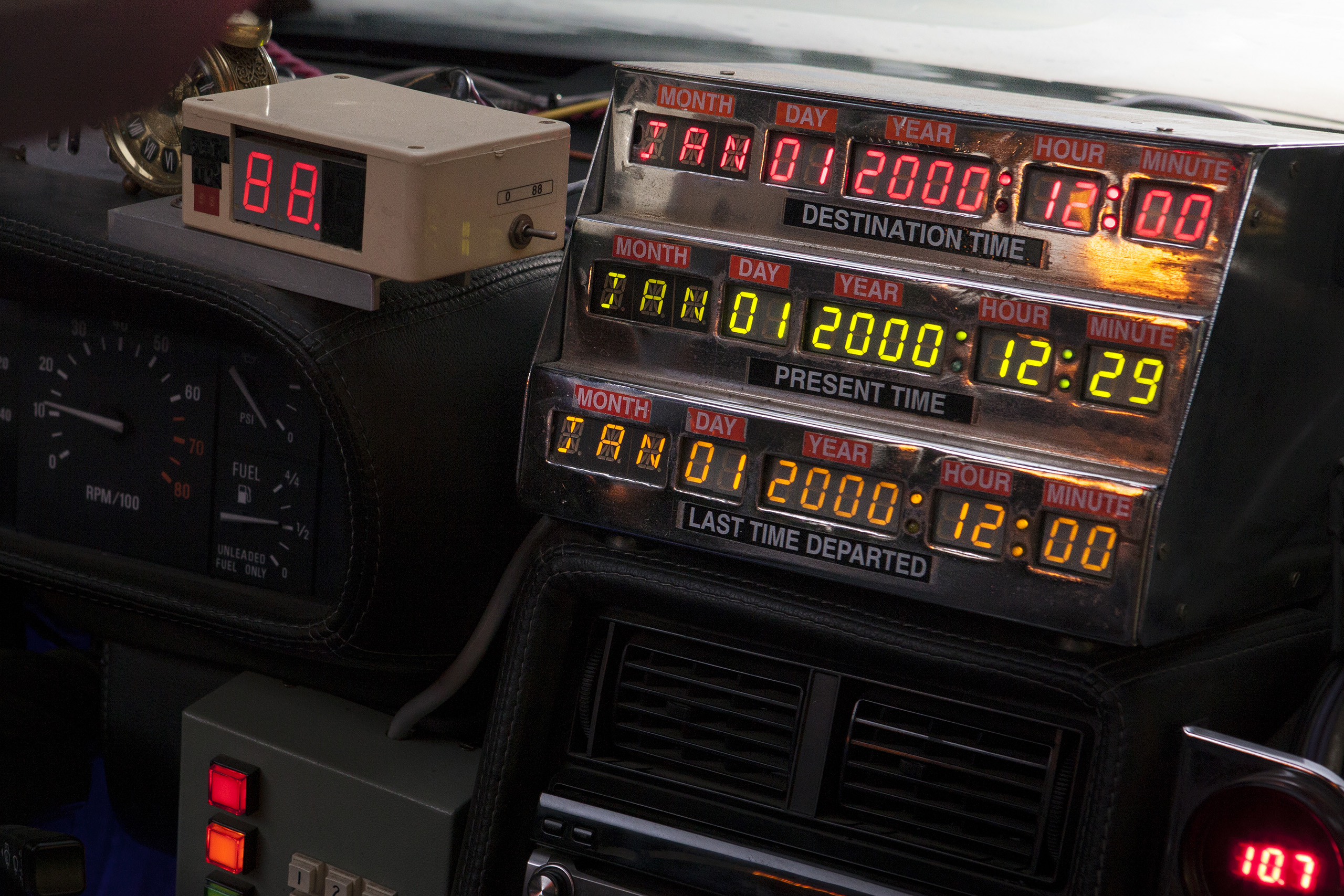Back to the Future DeLorean Time Machine
