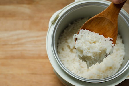 rice cooking